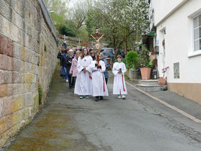 Karfreitagsliturgie und Karfreitagsprozession in Naumburg (© Karl-Franz Thiede)